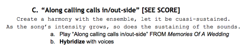 Along Calling Calls In-out side 6